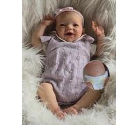 Anano Real Life Full Body Silicone Vinyl Baby Dolls Lifelike Realistic Reborn Baby Girl Doll That Look Like Realistic Baby Girls, Waterproof Babies, Anatomically Correct Full Body Dolls (Classic)