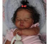 Anano Realistic African American Reborn Tollder Doll - 24" Black Reborn Baby Girl With Clothes & Accessories, Lifelike Mixed Race Silicone Babies For Kids 3+
