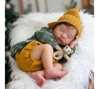 Anano Realistic Reborn Baby Dolls For Kids 3+Veins 18 Inch Reborn Silicone Babies That Look Like Real Girls With Complete Accessories For Role Playing (Bebes De Silicona Reales)