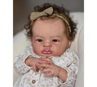 Anano Realistic Reborn Baby Dolls Girls 19 Inch Reborn Babies That Look Like Real Baby Toddler Dolls Silicone Babies For Christmas (Bebes De Silicona Reales)