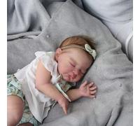 Anano Realistic Reborn Baby Dolls Girls 19 Inch Reborn Babies That Look Like Real Veins Silicone Babies With Soft Hair & Body For Role Playing (Bebes De Silicona Reales)