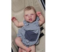 Anano Reborn Baby Boy Dolls 48CM Lifelike Newborn Baby Dolls That Look Real Life Like Baby Reborn Toddler Dolls New Born Baby Dolls Realistic Silicone Baby Dolls Alive