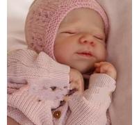 Anano Reborn Baby Doll Silicone Full Body - 18 Inch Lifelike Re Born Dolls Silicone Full Body, Magnetic Dummy For Reborn Dolls, Real Baby Doll That Look Real Babies Realistic
