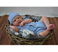 Anano Reborn Baby Dolls 17 In Realistic Babys Doll Boy, Silicone Babys Doll, Real Life Baby's Silicone Reborn Dolls Lifelike Newborn Babies For Girls With Accessories