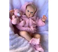 Anano Reborn Baby Dolls Lifelike Real Newborn Baby Dolls 23 Inch Real Life Reborn Baby Girls That Look Real New Born Reborn Baby Dolls Realistic Weighted Girls Reborn Baby Dolls Realistic Soft Cloth B