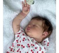 Anano Reborn Baby Dolls Reborn Babys Doll Silicone Full Body Real Life Baby Dolls 19 Inch Realistic Babys Doll Girl Vinyl Toy Newborn Girl for Age 3+Year Old Girls