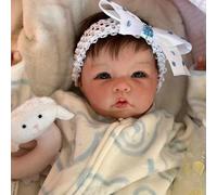 Anano Reborn Baby Dolls Silicone 20inch Realistic Newborn Baby Dolls That Look Real Girl Lifelike Baby Doll Alive Real Life Size Newborn Baby Doll Reborn Toddler Dolls