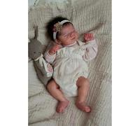 Anano Reborn Baby Dolls Silicone Full Body Girl 18 In Realistic Baby Doll Newborn Girl, Full Silicone Reborn Dolls, LifeLike Babys Doll That Look Real Life Babys Doll's