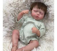Anano Reborn Baby Dolls Silicone Full Body Girl 20 Inch Realistic Baby Doll Girl, Full Silicone Reborn Doll, Real Life Babys Dolls That Look Real Looking Newborn Babies Washable