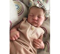 Anano Reborn Dolls Lifelike Baby Dolls Silicone Full Body Washable 45cm Anatomically Correct Baby Girl Doll That Look Real Life Newborn Baby Doll Alive Baby Infant Doll
