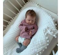 Anano Silicone Full Body Reborn Baby Dolls Boys - 20 Inch Lifelike Realistic Silicone Full Body Soft Vinyl Newborn Babies, Real Life Reborn Vinyl Poseable Sleeping Babies Boys, Real Looking Baby Doll