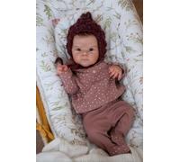 Anano Silicone Reborn Baby Doll Girls 18 Inch Full Body Silicone Reborn Girl, Lifelike Realistic Re Born Babies, Realistic Newborn Girl, Full Body Vinyl Newborn Baby Girls