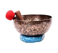 ANANYA FASHION & CRAFTS HUB 9 Inch Healing Bowl Tibetan Full Moon Singing Bowl Nepal Chakra Meditation Seven Metals