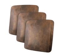 ANARACHON Leather Look Couch Cushion Covers Sofa Seat Slipcovers Sets Couches Furniture Protector for Sectional Armchair Loveseat Pets Kids Stretch Spandex Fabric (3 Cushion Sofa, Dark Brown)