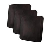 ANARACHON Leather Look Couch Cushion Covers Sofa Seat Slipcovers Sets Couches Furniture Protector for Sectional Armchair Loveseat Pets Kids Stretch Spandex Fabric (3 Cushion Sofa, Chocolate)