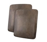 ANARACHON Leather Look Couch Cushion Covers Sofa Seat Slipcovers Sets Couches Furniture Protector for Sectional Armchair Loveseat Pets Kids Stretch Spandex Fabric (2 Cushion Sofa, Light Brown)