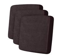 ANARACHON Leather Look Couch Cushion Covers Sofa Seat Slipcovers Sets Couches Furniture Protector for Sectional Armchair Loveseat Pets Kids Stretch Spandex Fabric (3 Cushion Sofa, Chocolate-01)