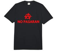 Anarchism Anarchist - No Pasaran Protest Comfort Colors Adult Heavyweight T-Shirt