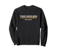 Anarchism Libertarian Emma Goldman No Good Government Quote Sweatshirt