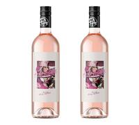 Anarchy French Rosé Wine | 2 x 75cl | 12% ABV | Fruity & Crisp Rosé | Fresh Wild Berry Flavours | Easy Drinking Summer Wine | Vegan Friendly