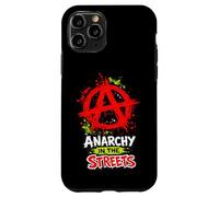 Anarchy in the Streets - Bold Punk Rock Anarchist Case for iPhone 11 Pro