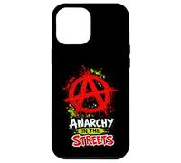Anarchy in the Streets - Bold Punk Rock Anarchist Case for iPhone 12 Pro Max