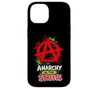 Anarchy in the Streets - Bold Punk Rock Anarchist Case for iPhone 14