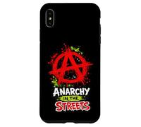 Anarchy in the Streets - Bold Punk Rock Anarchist Case for iPhone XS Max