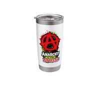 Anarchy in the Streets - Bold Punk Rock Anarchist Stainless Steel Insulated Tumbler