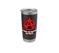 Anarchy Punk, Rebel Symbol Stainless Steel Insulated Tumbler