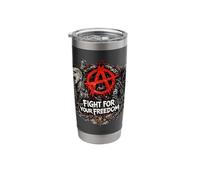 Anarchy, Punk Rock, Anarchists Stainless Steel Insulated Tumbler