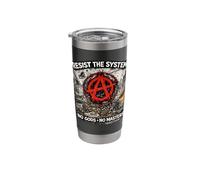 Anarchy, Punk Rock, Anarchists Stainless Steel Insulated Tumbler