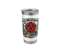 Anarchy, Punk Rock, Anarchists Stainless Steel Insulated Tumbler