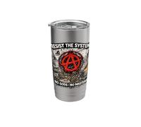 Anarchy, Punk Rock, Anarchists Stainless Steel Insulated Tumbler