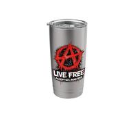 Anarchy, Punk Rock, Anarchists Stainless Steel Insulated Tumbler