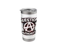 Anarchy, Punk Rock, Anarchists Stainless Steel Insulated Tumbler
