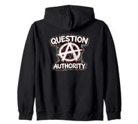 Anarchy, Punk Rock, anarchists Zip Hoodie