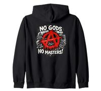Anarchy, Punk Rock, anarchists Zip Hoodie