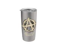 Anarchy Signs, Freedom, Punks, Punk Rock, Anarchy Stainless Steel Insulated Tumbler