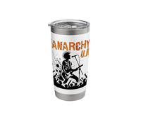 Anarchy UK (Grunge) Stainless Steel Insulated Tumbler