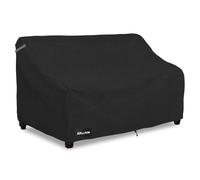 ANartcle 2-Seater Patio Loveseat Cover,58W x 32.5D x 31H Inches Outdoor Couch Cover,100% Waterproof Heavy Duty Patio Sofa Covers,Patio Furniture Covers,Black