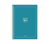 Anartik 25-26 spiral essentials dark blue day a5 bilingual FSC paper 80 g.