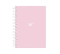 Anartik 25-26 Spiral Essentials Pink Day A5 Bilingual FSC Paper 80 g