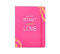 Anartik school diary 25-26 bound go! Simil fuchsia leather week view a5 bilingual FSC paper 80 g.