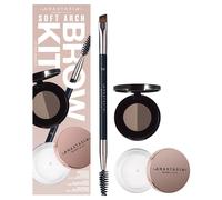 Anastasia-Beverly-Hills Eyes Eyebrow-colourLimited EditionSoft Arch Brow Kit Dark Brown - Mini Brow Freeze 2,5 gr. + Brow Powder Duo 2x0,8 gr + Brush 7B