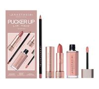 Anastasia-Beverly-Hills Lips LipstickPucker Up Lip Trio Lip Liner Dusty Rose 1,14 gr. + Satin Lipstick Dusty Rose 3 gr. + Lip Velvet Kiss 3,5 gr.