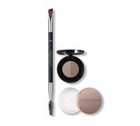 Anastasia Beverly Hills Soft Arch Brow Kit - Essential Eyebrow Shaping Set featuring Full-Size Brow Wiz and Brow Stencil Templates for Symmetrical Brows - Medium Brown