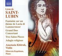 Anastasia Khitruk - Fantasie Sur Un Theme de Lucia Di Lammermoor [New CD]