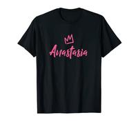 Anastasia the Queen / Pink Crown for Women Called Anastasia T-Shirt