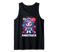 Anastasia Unicorn Space Astronaut Tank Top